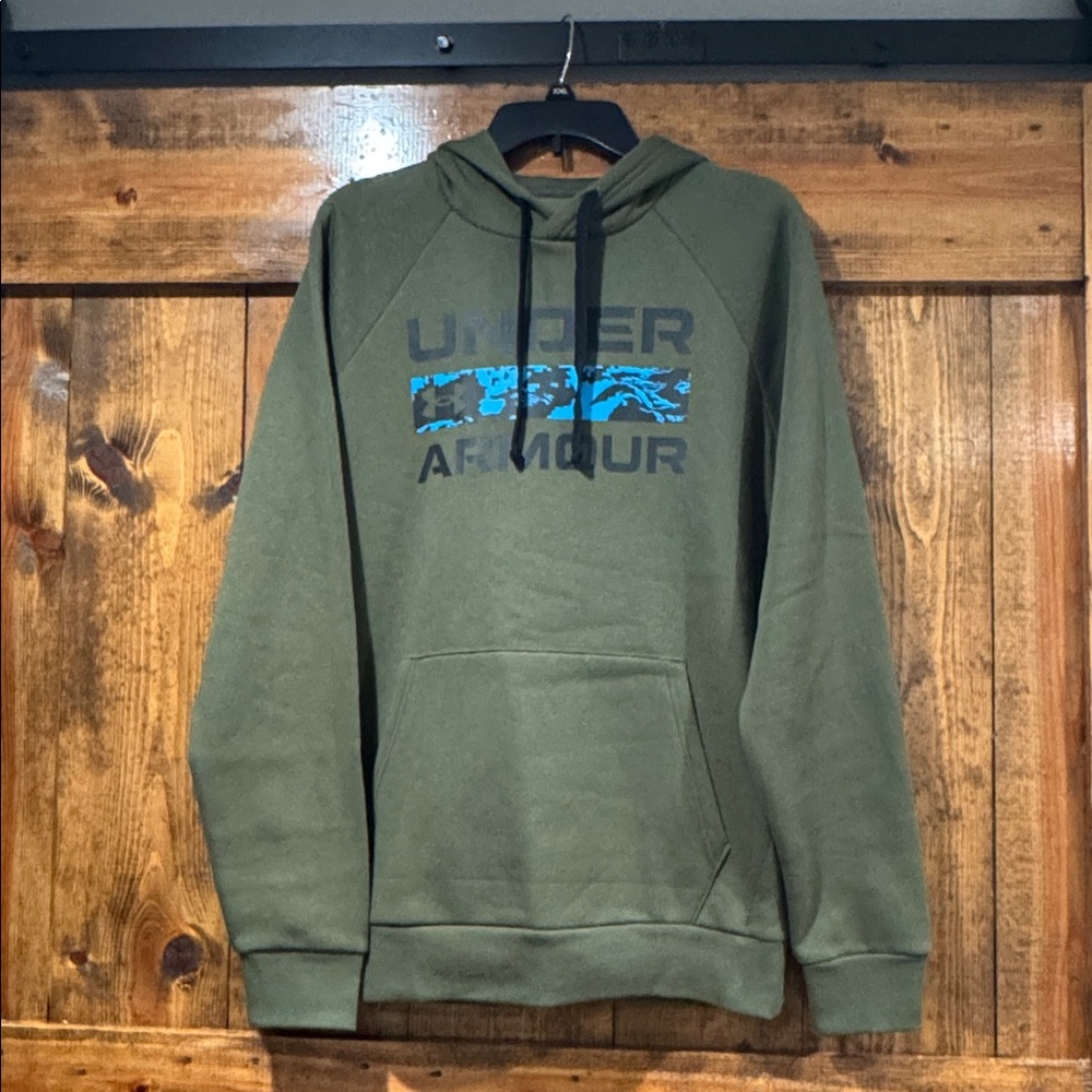 Under Armour Hoodie Army Green Size Medium NWT
